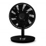 Duux | Smart Fan | Whisper Flex | Stand Fan | Black | Diameter 34 cm | Number of speeds 26 | Oscillation | 3-27 W | Yes | Timer - 10